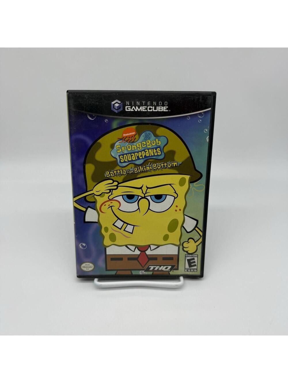 SpongeBob SquarePants: The Battle for Bikini Bottom GameCube Tested No Manual